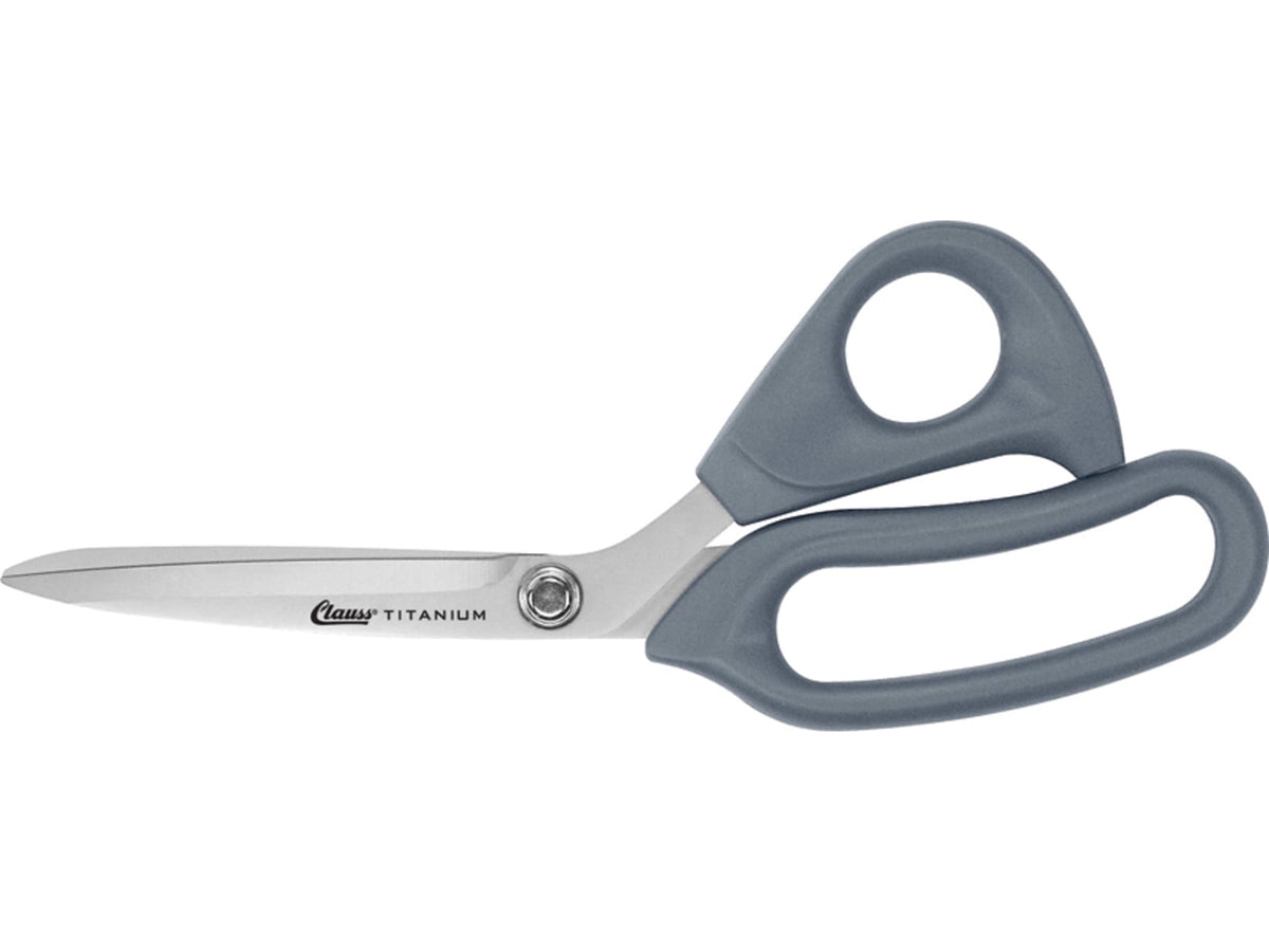 Clauss Ultraflex Bent ShearTitanium Bonded Blade Ultraflex Nylon Handle CL18080
