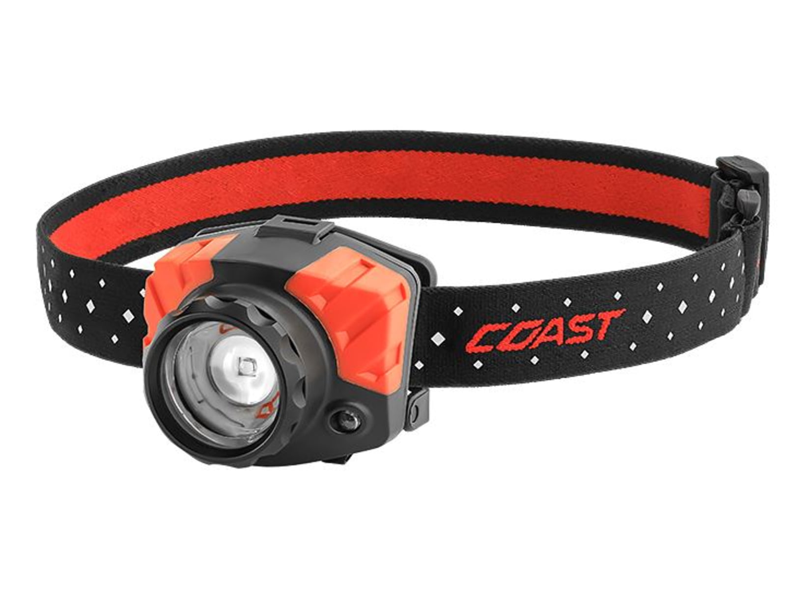 Coast FL85 Dual Color Pure Beam Focusing Headlamp CP 540 Lumens Black Clam 21328