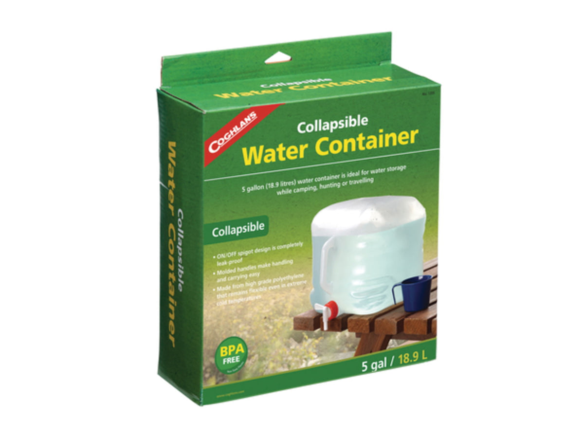 Coghlans Collapsible Water Container 5 Gallon 1205C