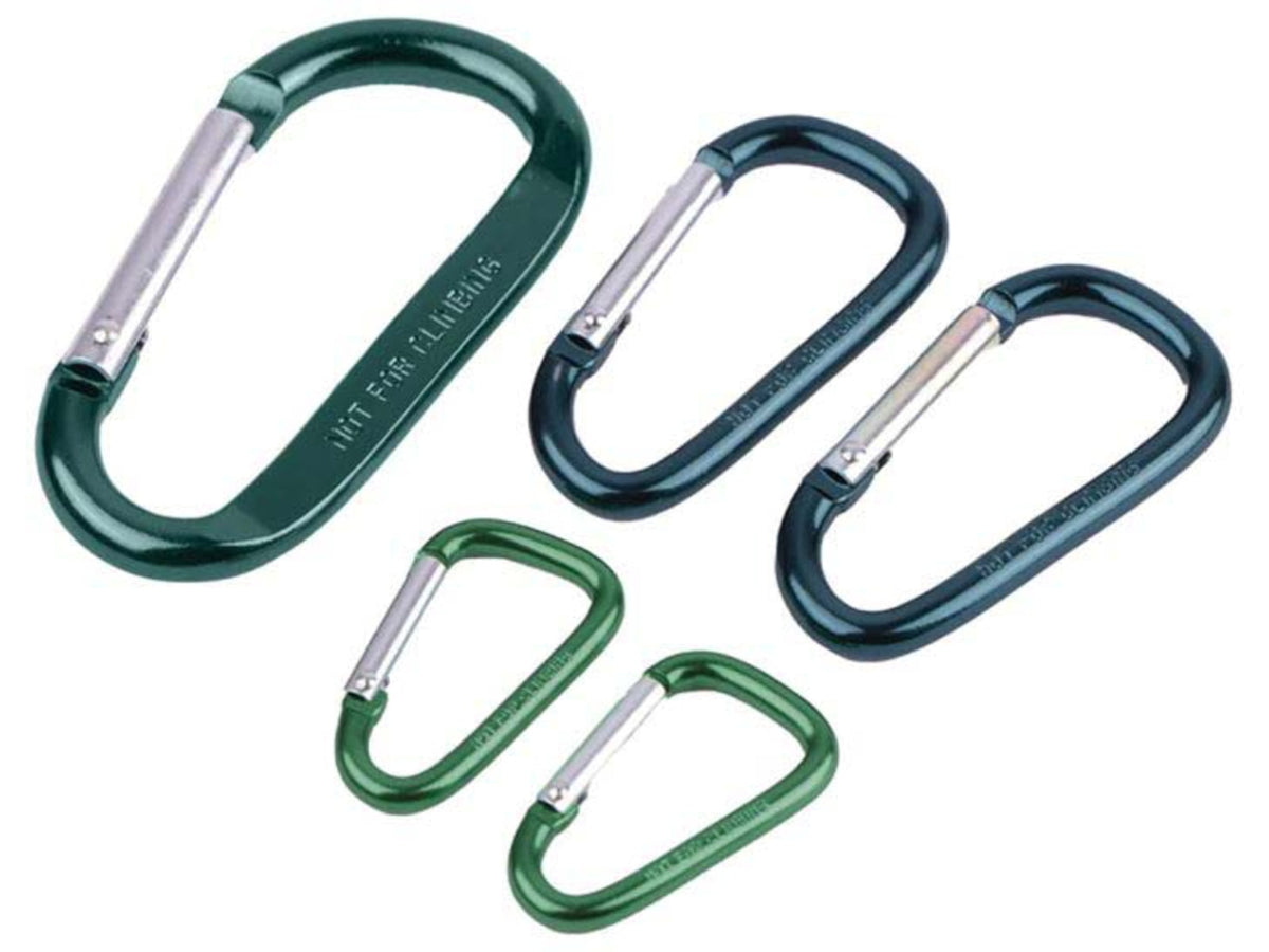 Coghlans Multi Pack Carabiners 5 Pack 2513