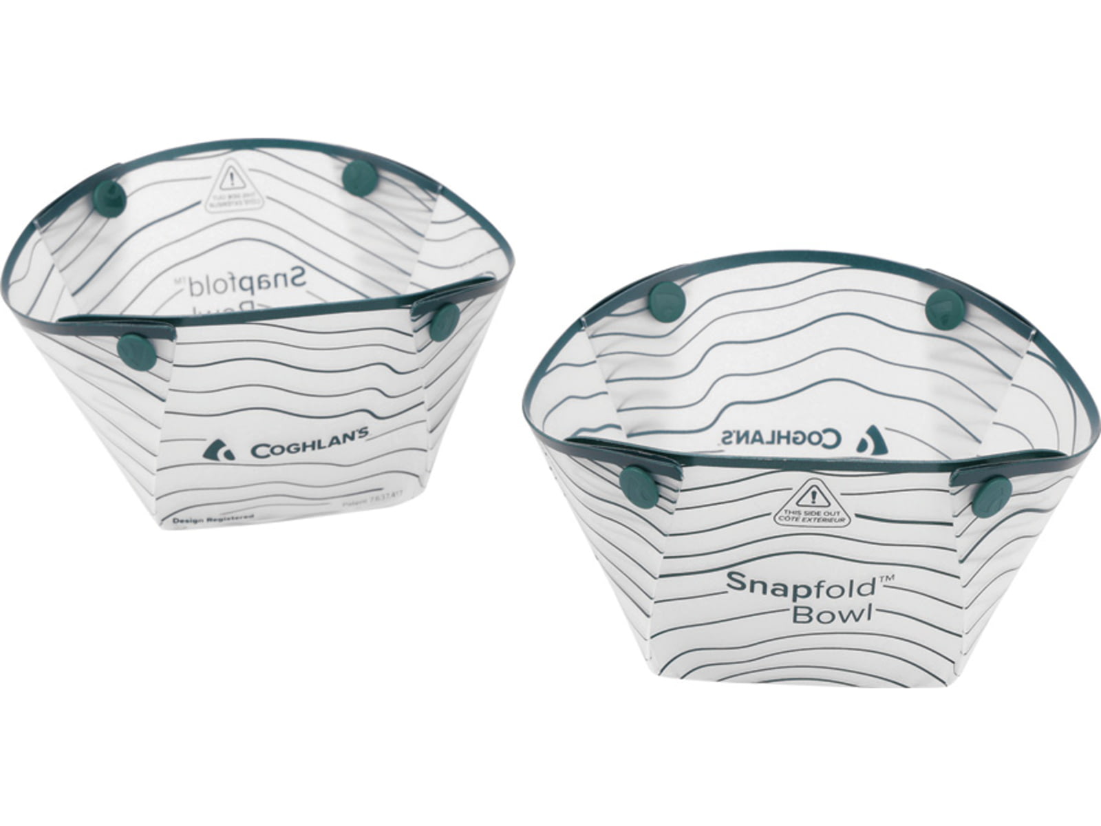 Coghlans Snapfold Bowls 2 Pack CGN2562