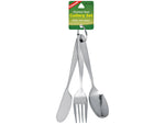 Coghlans Stainless Stl Ring Cutlery Set 9166
