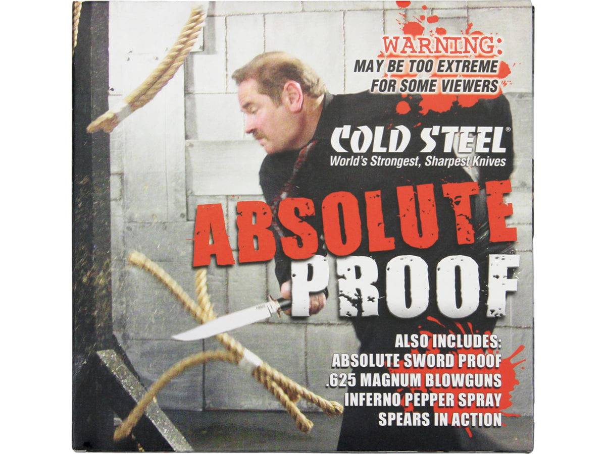 Cold Steel Aboslute Proof DVD CSDVD2