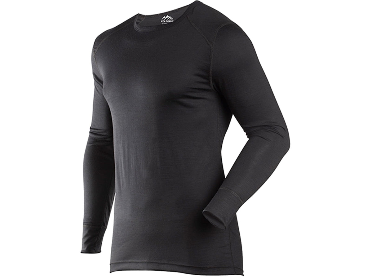 Coldpruf Classic Crew Baselayer - Men's Black 2XL 88A2XBK