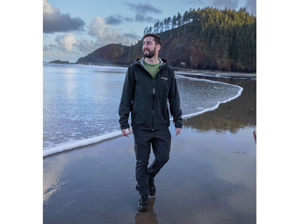 Columbia Ampli-Dry II Shell Jacket - Men's Black