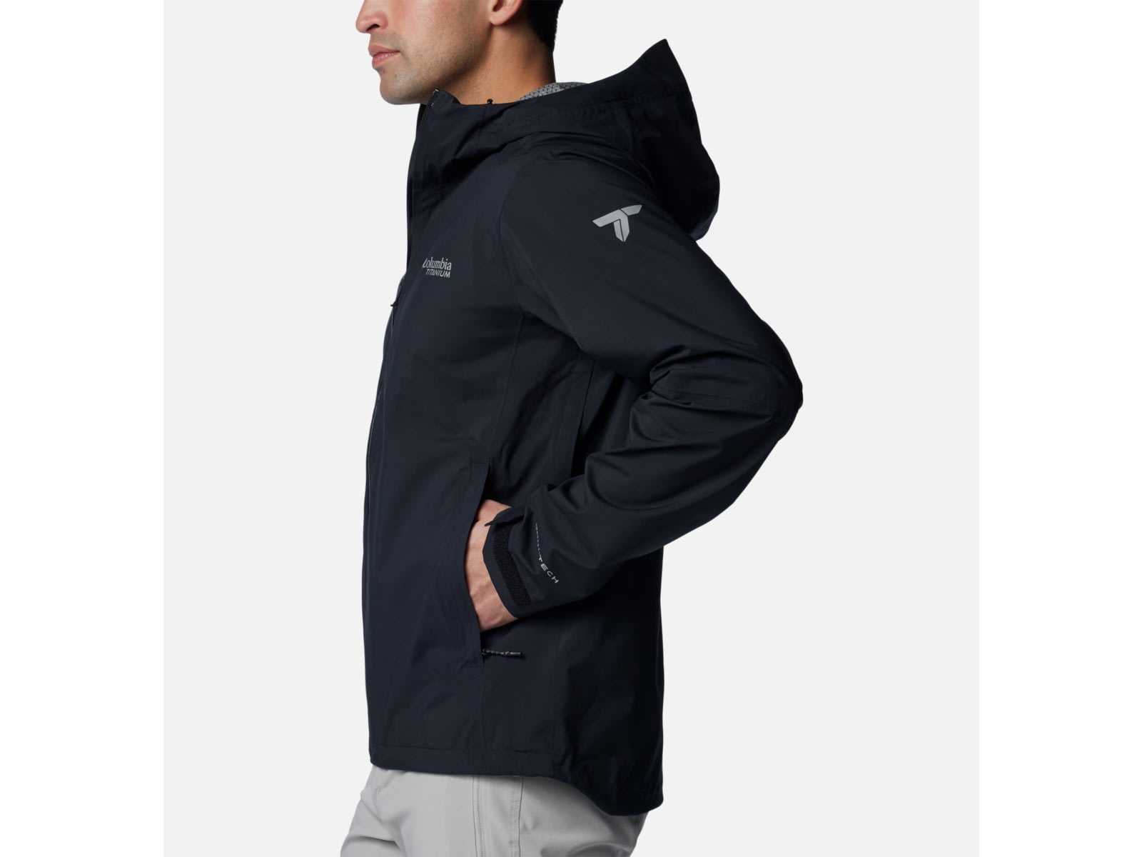 Columbia Ampli-Dry II Shell Jacket - Men's Black
