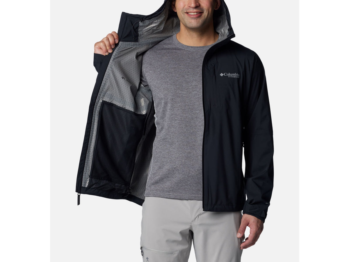 Columbia Ampli-Dry II Shell Jacket - Men's Black