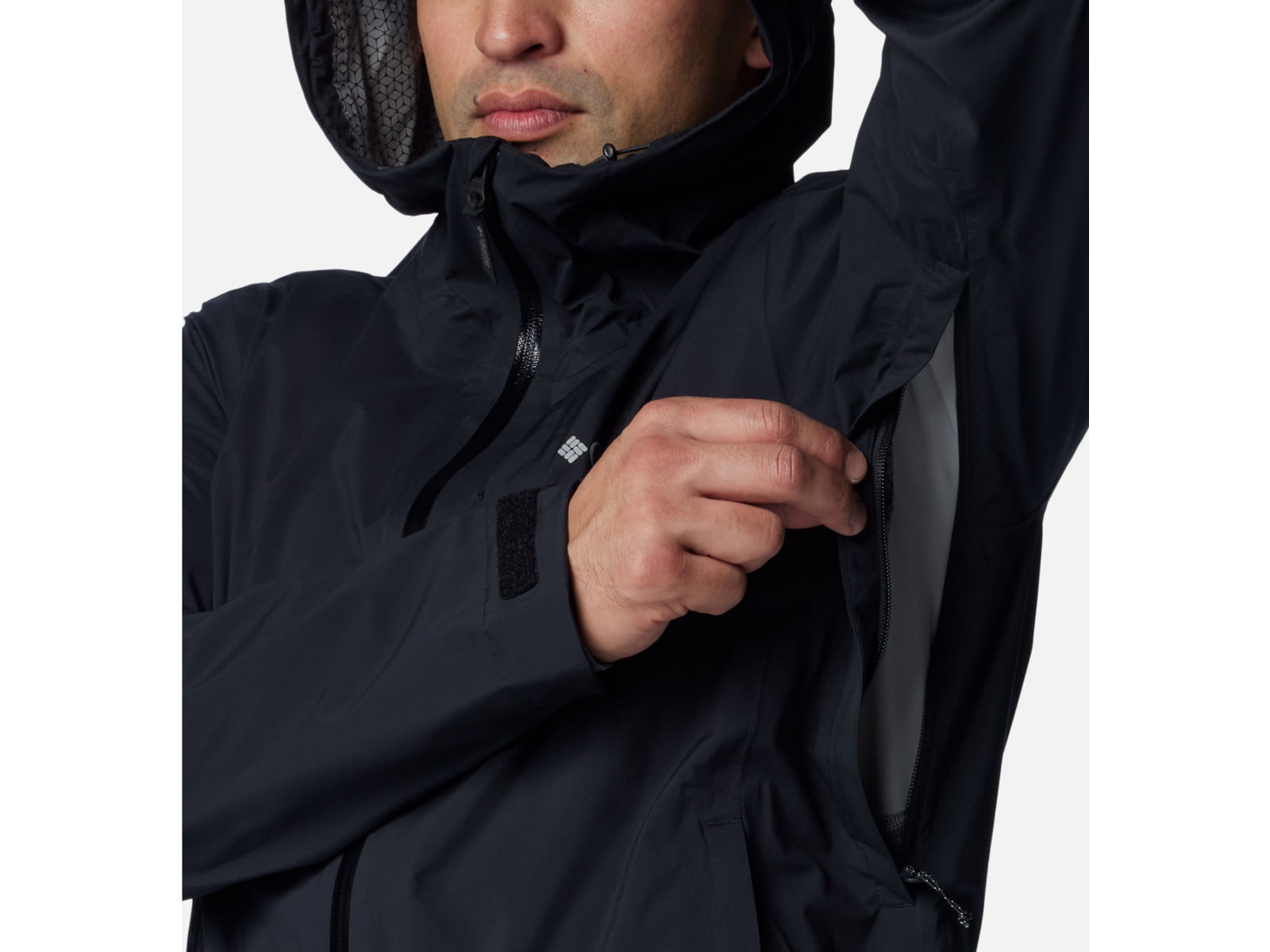 Columbia Ampli-Dry II Shell Jacket - Men's Black