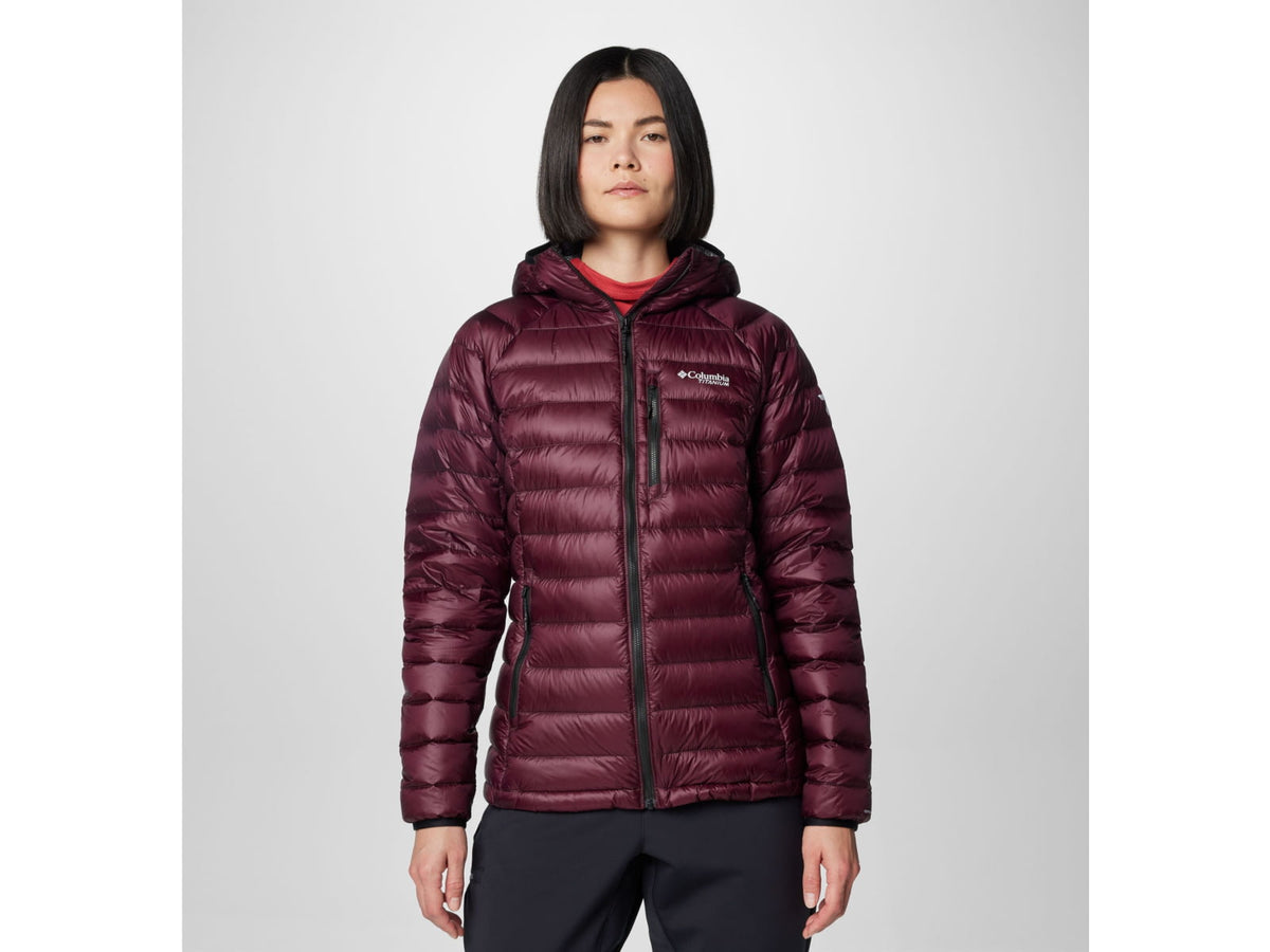 Columbia Arctic Crest Down Hooded Jacket - Women's Moonvista Extra Small 2086071607-XS