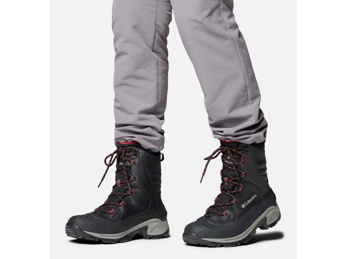 Columbia Bugaboot III Boots - Men's Black/Bright Red