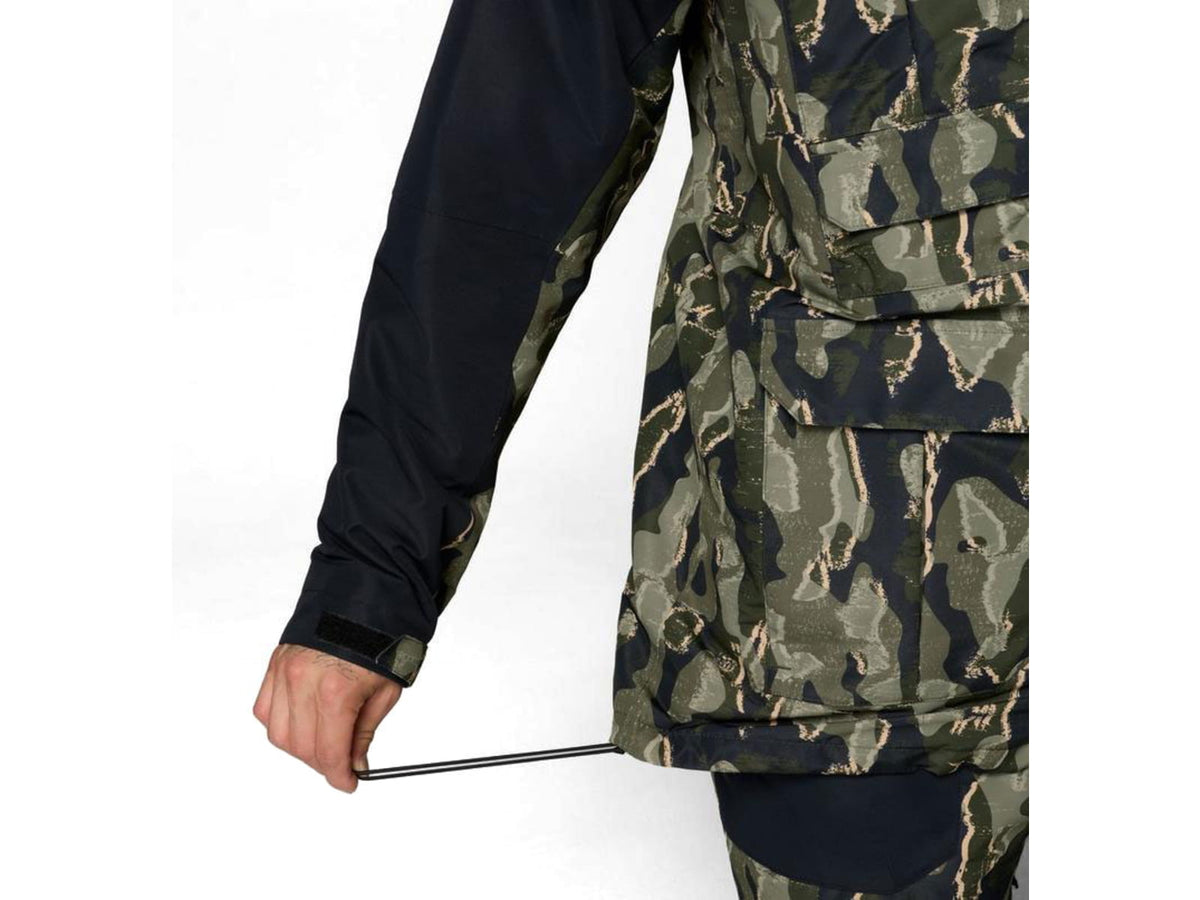 Columbia Coreshot Printed Jacket - Men's Greenscape Treebark Print/Black 2XL 2145121-366-XXL