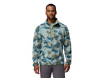 Columbia Helvetia II Printed Half Snap Fleece - Men's Safari/Sunscapes