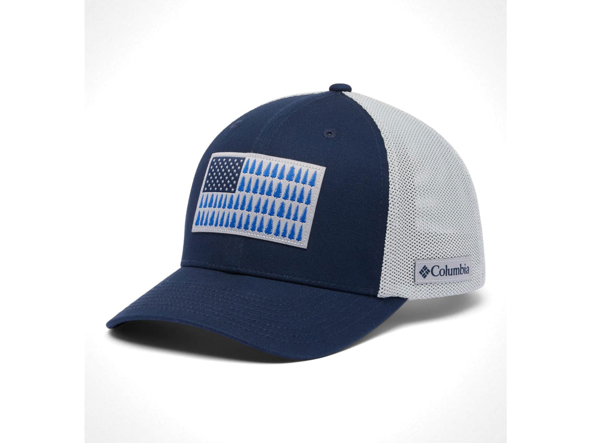 Columbia Mesh Tree Flag Ball Cap