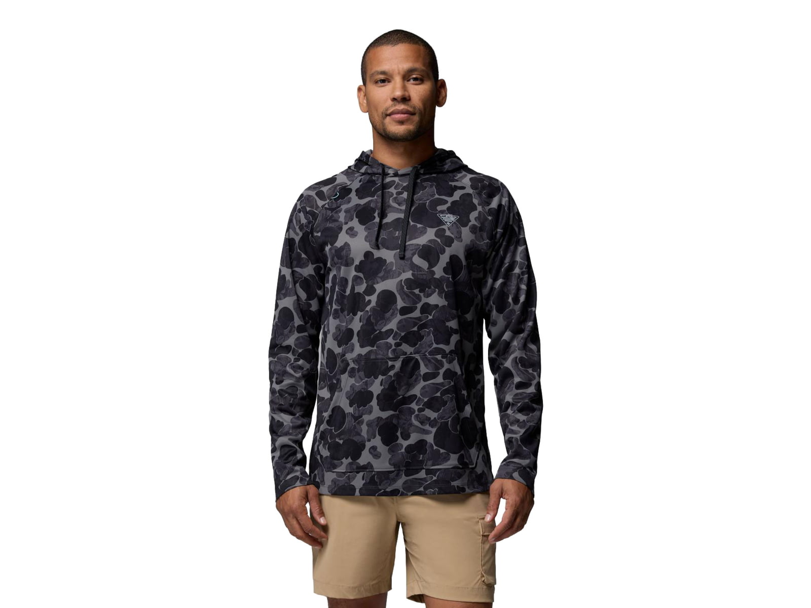 Columbia Wild Cast Camp Hoodie - Men's Shark Deltawoods