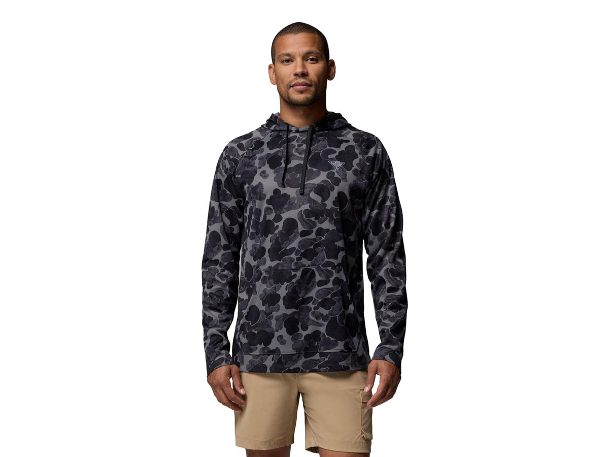 Columbia Wild Cast Camp Hoodie - Men's Shark Deltawoods