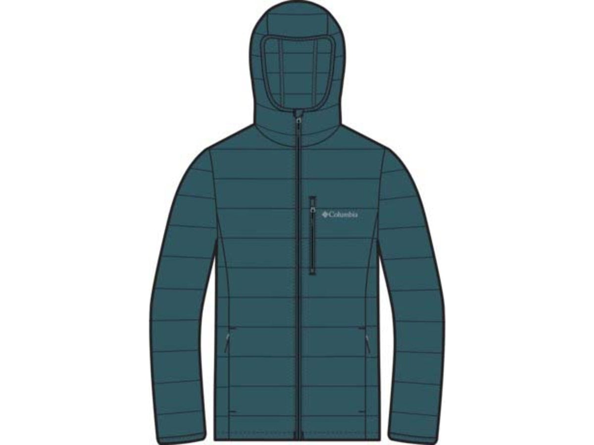 Columbia Drift Peak Stretch Down Hooded Jacket - Men's