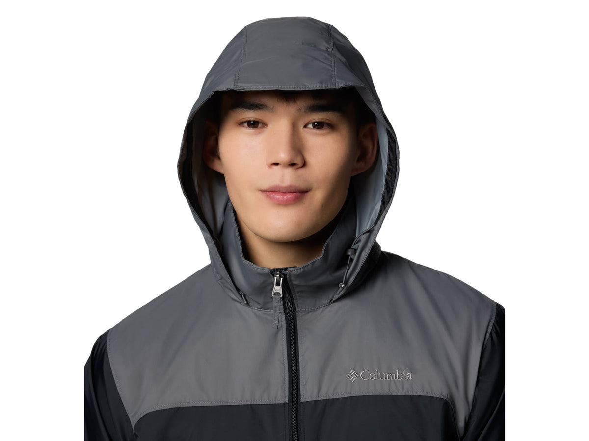 Columbia Glennaker Lake II Rain Jacket - Men's Black/City Grey M