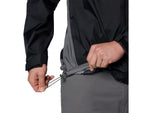 Columbia Glennaker Lake II Rain Jacket - Men's Black/City Grey M