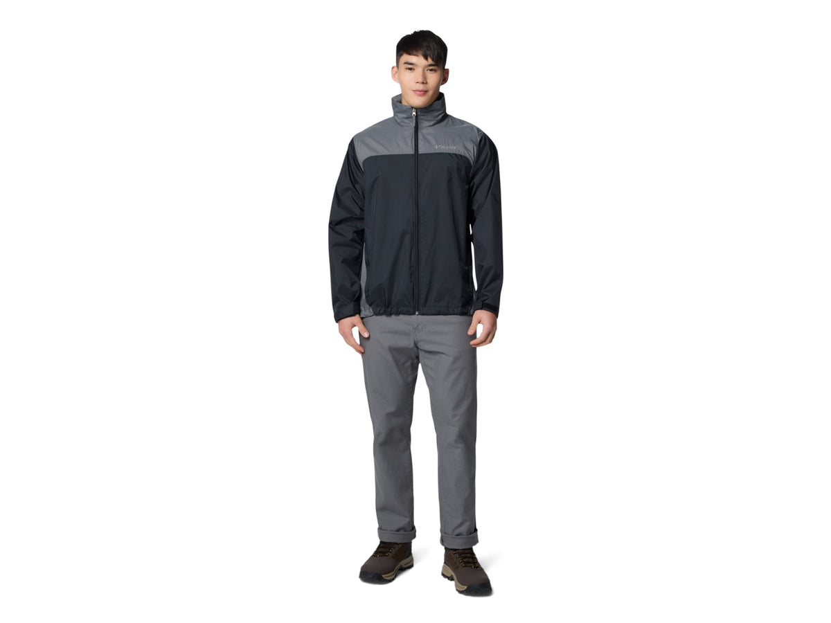 Columbia Glennaker Lake II Rain Jacket - Men's Black/City Grey M