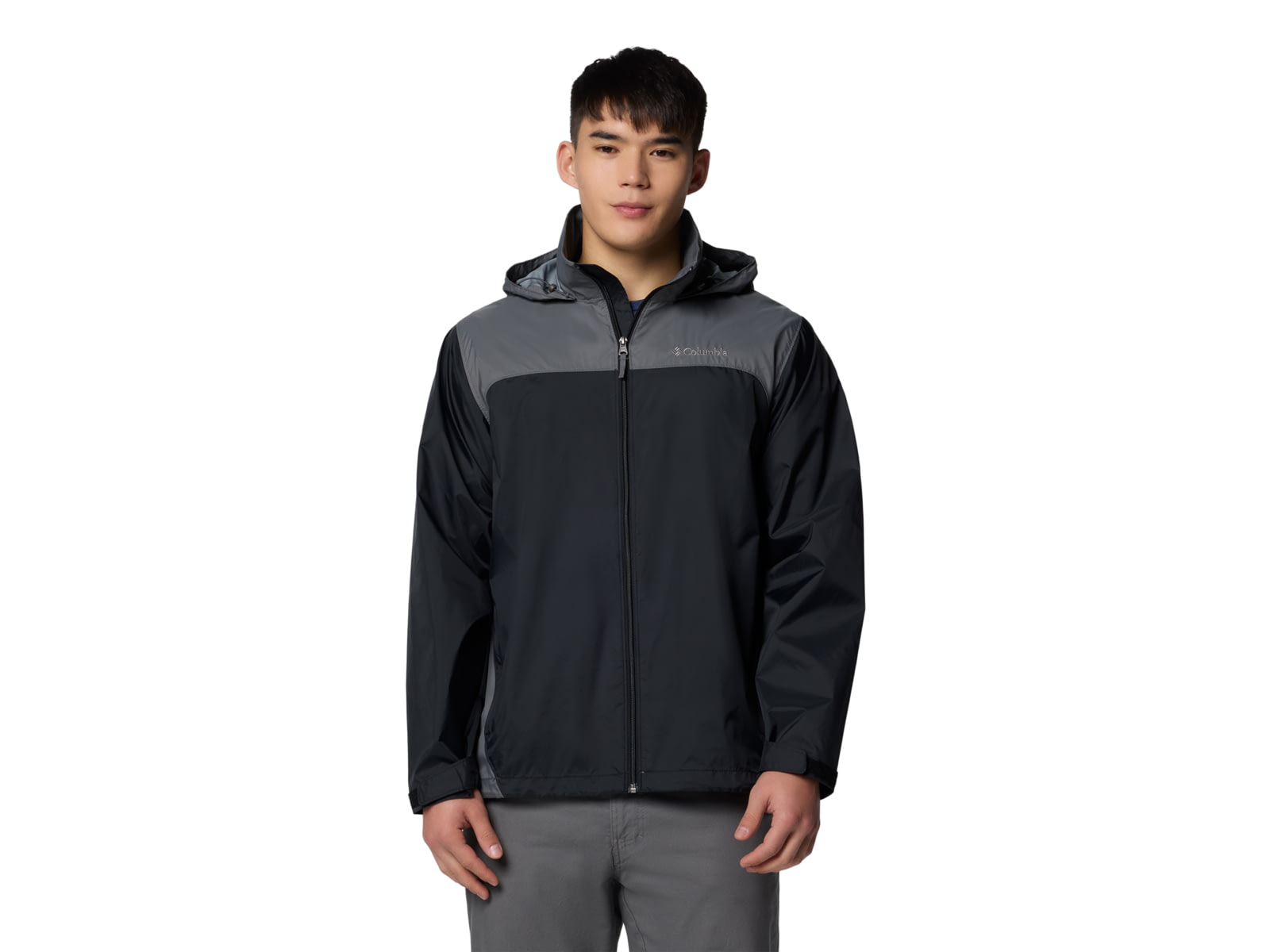 Columbia Glennaker Lake II Rain Jacket - Men's Black/City Grey M