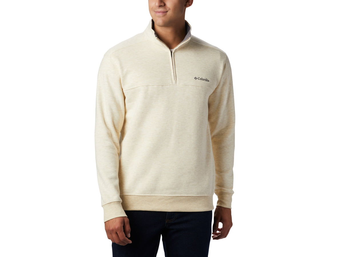 Columbia Hart Mountain II Half Zip Sweatshirt - Men's Oatmeal Heather XXL