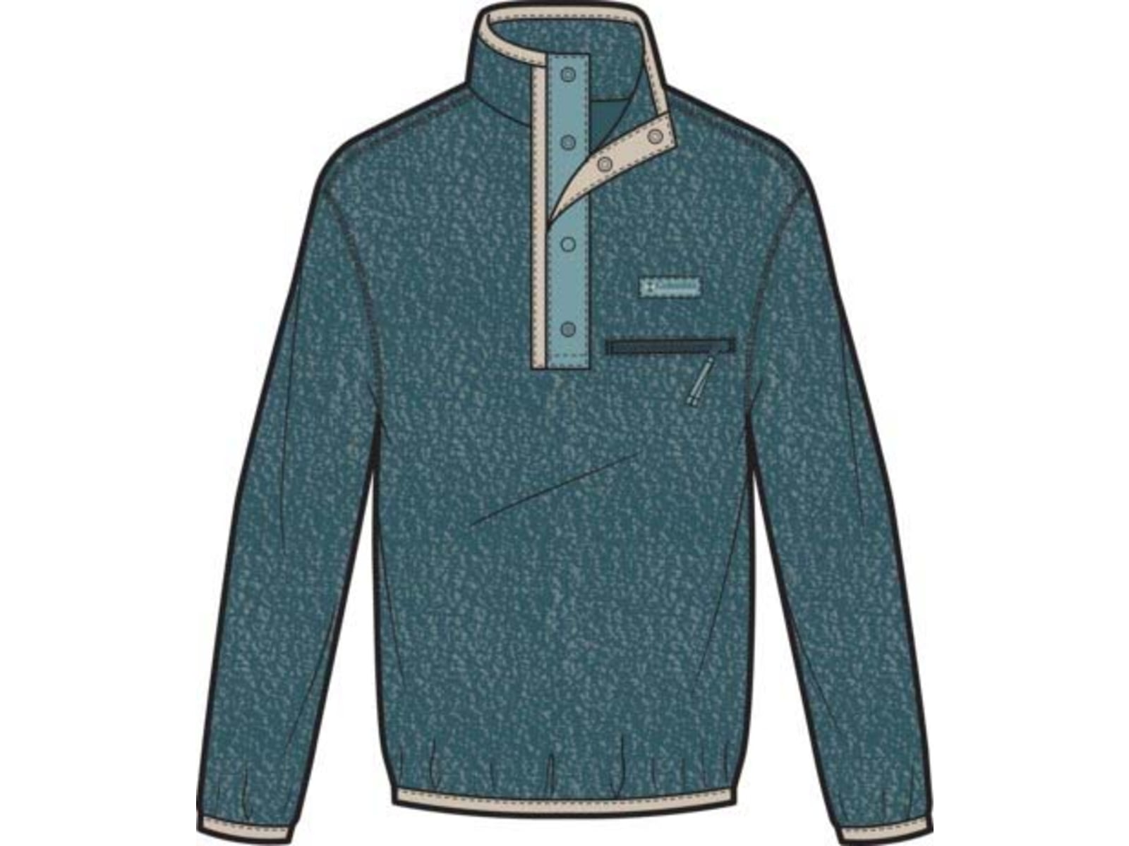Columbia Helvetia II Half Snap Fleece Pullover - Men's