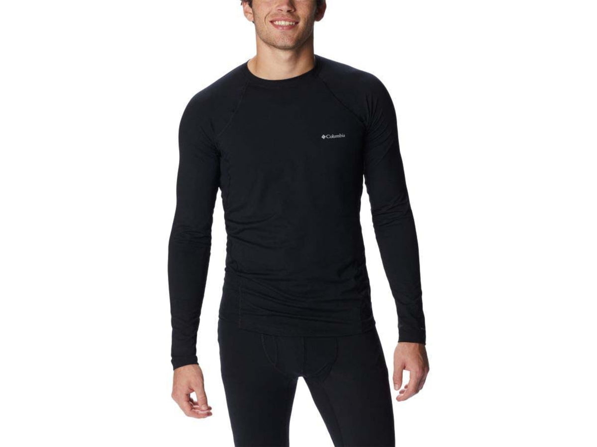 Columbia Midweight Stretch Long Sleeve Top - Men's Black