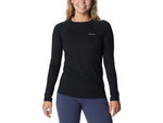 Columbia Midweight Stretch Long Sleeve Top - Women's Black Large