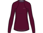 Columbia Midweight Stretch Long Sleeve Top - Women's Black Large
