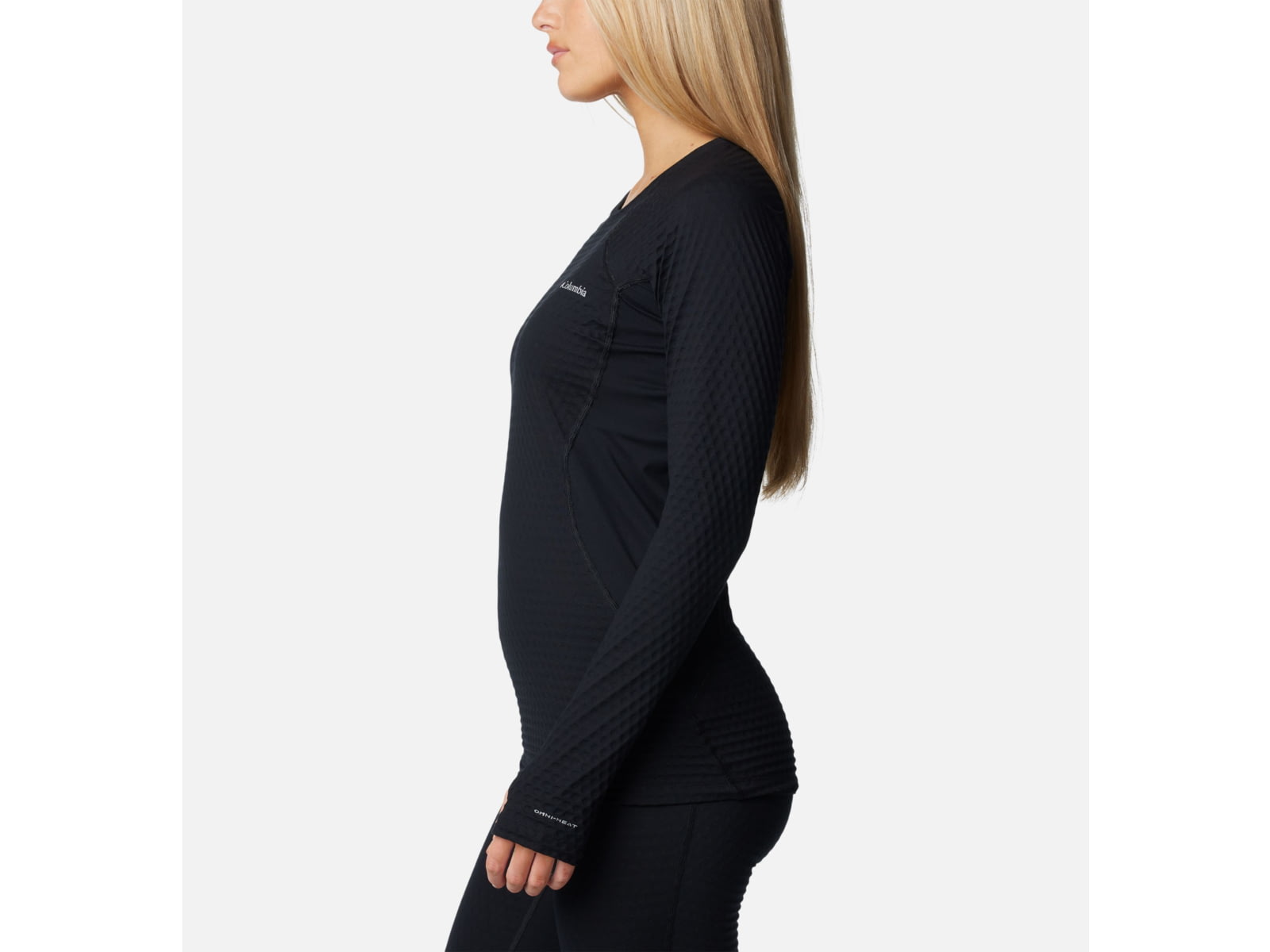 Columbia Omni Heat Helix Baselayer Crew - Women's Black