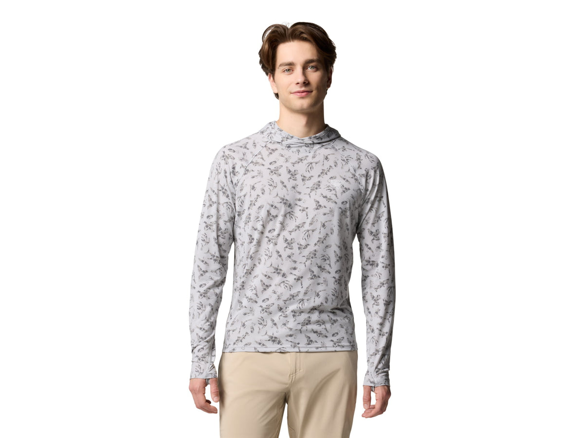 Columbia PFG Uncharted Hoodie - Men's Cool Grey