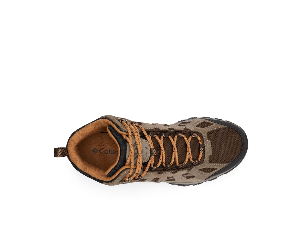 Columbia Redmond III Mid Waterproof Shoes - Men's Cordovan/Elk