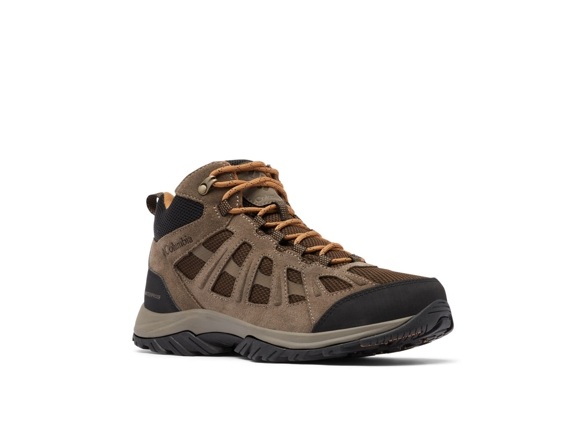 Columbia Redmond III Mid Waterproof Shoes - Men's Cordovan/Elk