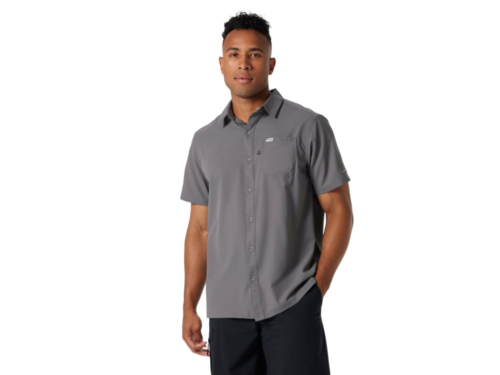 Columbia Slack Tide Camp Shirt - Men's City Grey S