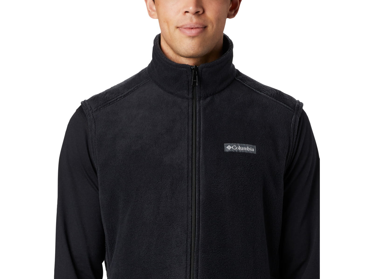 Columbia Steens Mountain Fleece Vest - Men's Black S