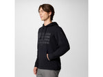 Columbia Trek Graphic Hoodie - Men's Black/Treeline Flag Graphic Medium