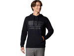 Columbia Trek Graphic Hoodie - Men's Black/Treeline Flag Graphic Medium