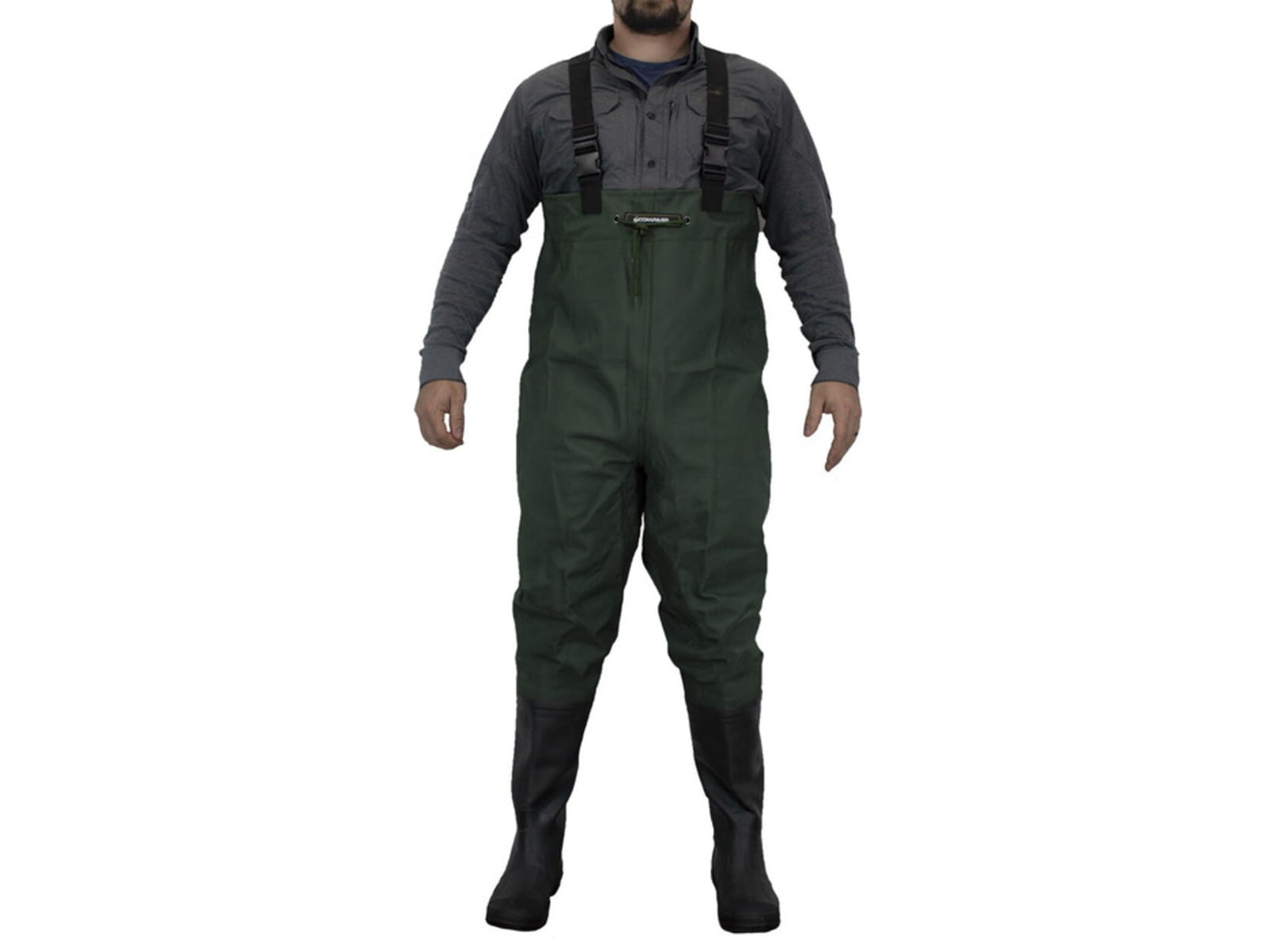 Compass 360 OXBOW Poly Rubber BTFT Wader - Men's Forest Green