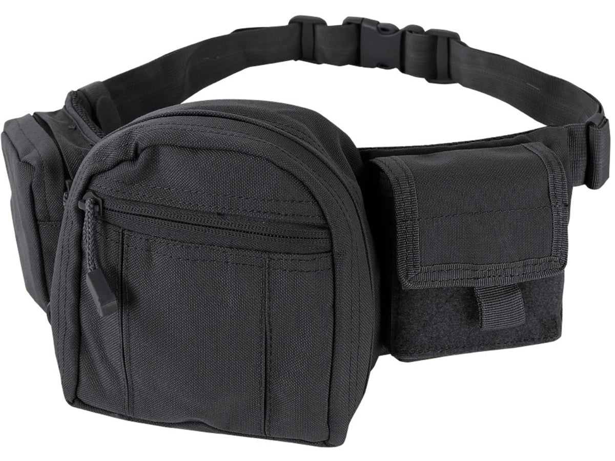 Condor Outdoor Fanny Pack Waist Bag Black 143-002