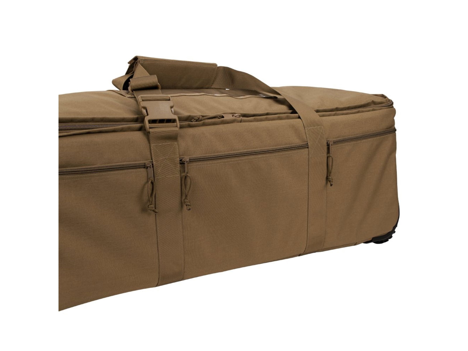 Condor Outdoor 37in Haul Rolling Duffle Bag Coyote Brown