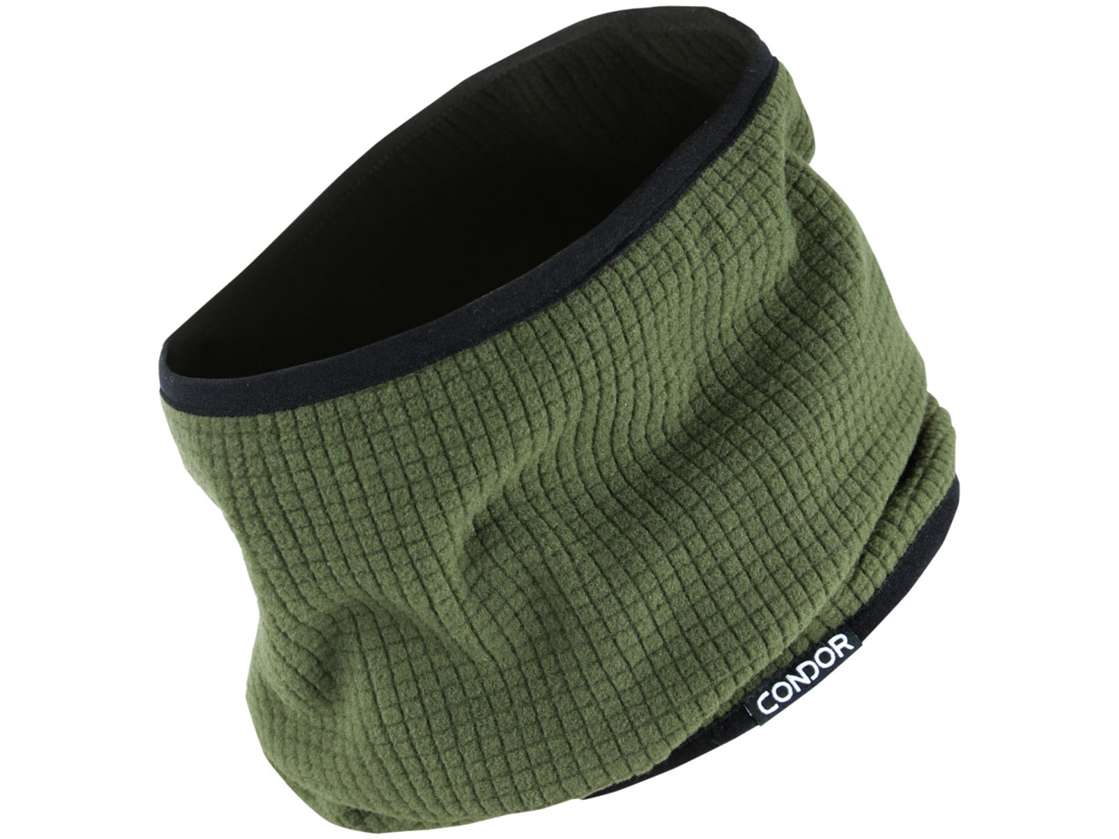 Condor Outdoor Reversible Neck Gaiter/Balaclava - Mens Olive Drab/Black