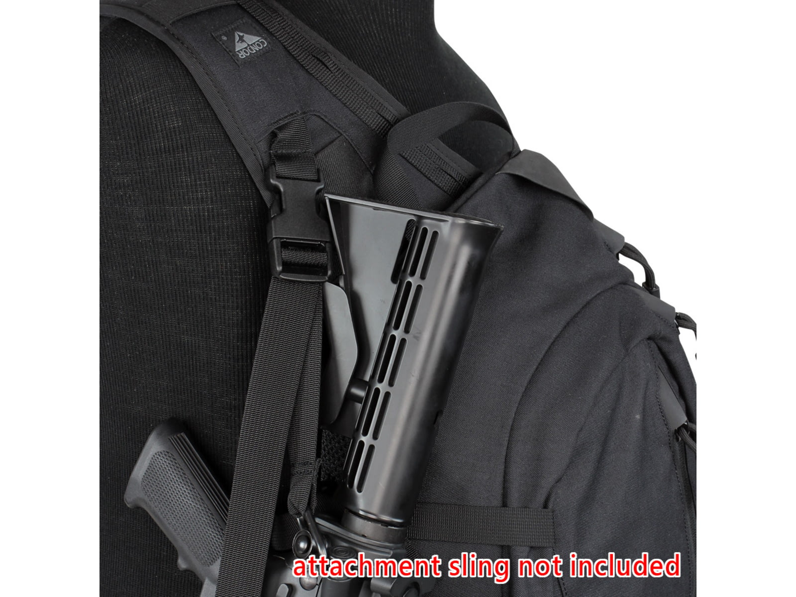 Condor Outdoor Sector Sling Pack Black
