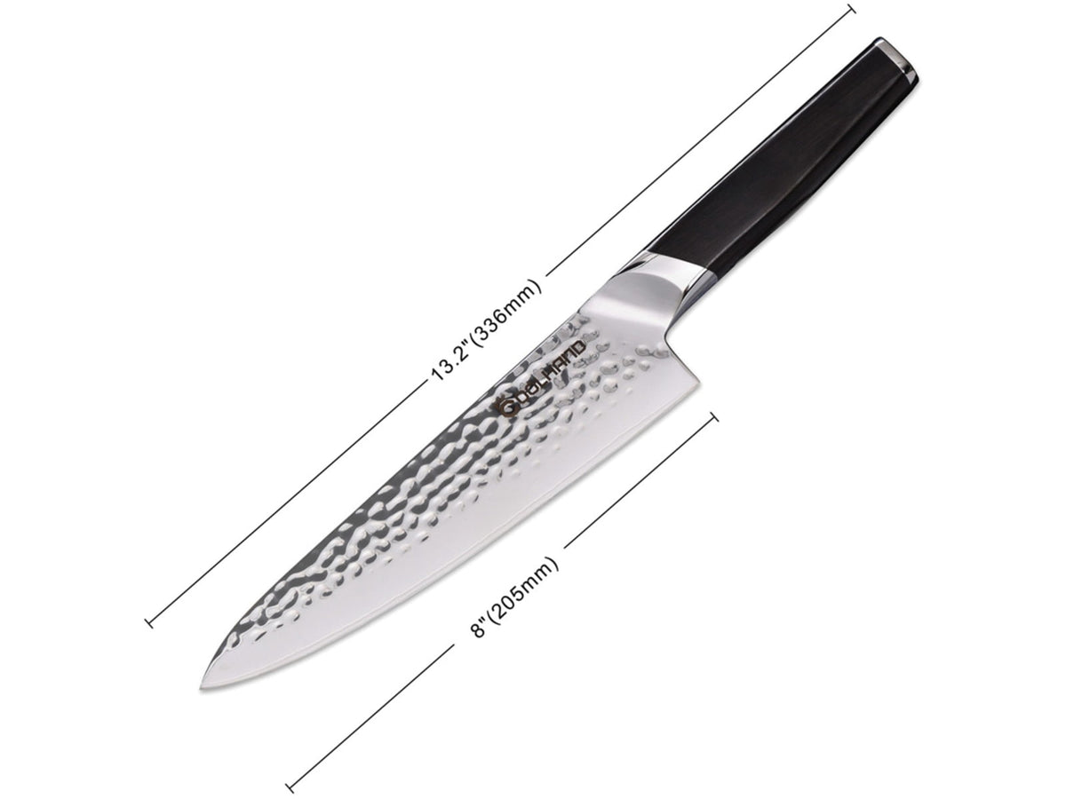 Cool Hand Chef's Ebony Handle CLH7198CE 8.00 in Kitchen Knife Ebony wood 7198CE