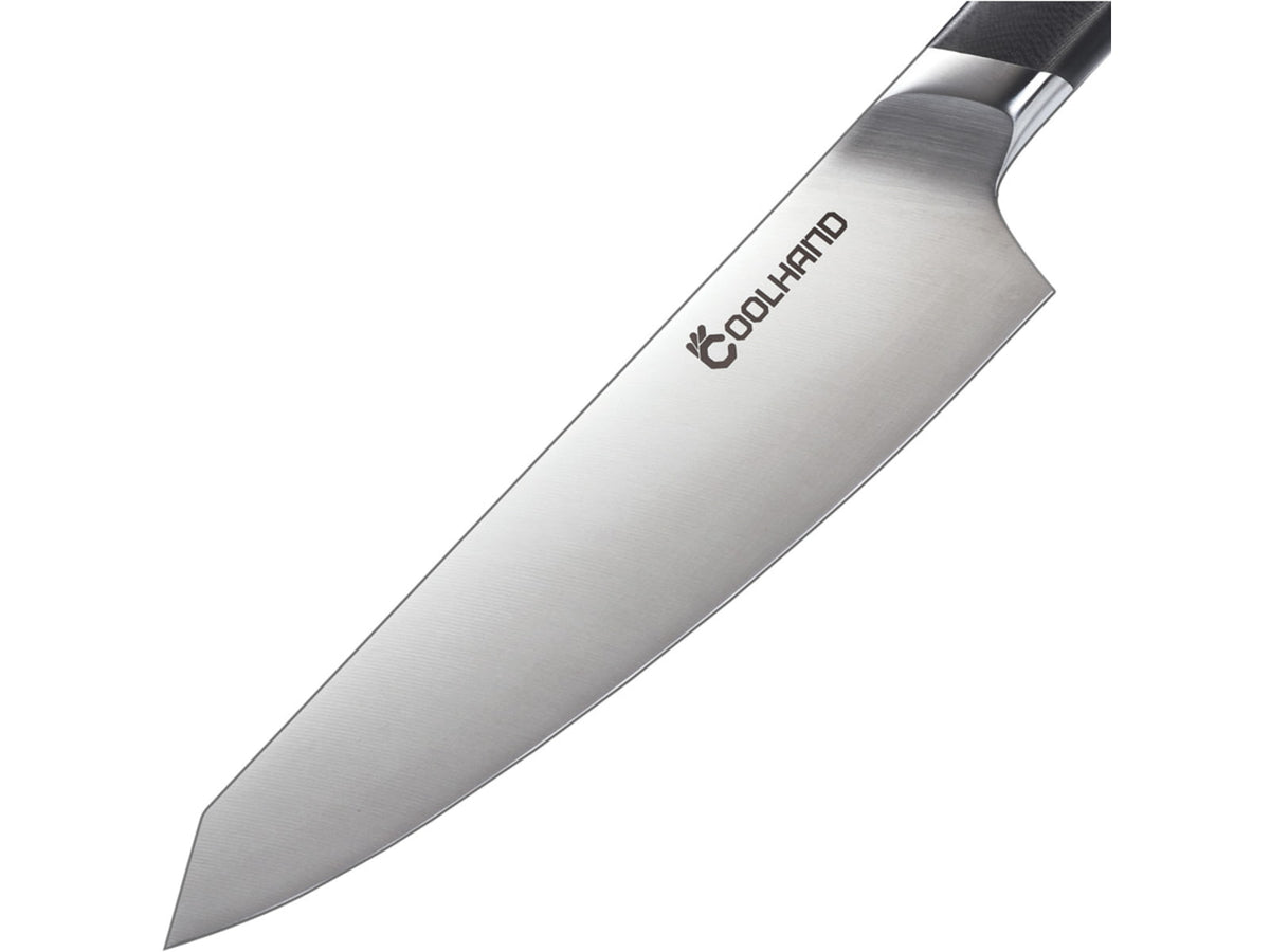 Cool Hand Chef's CLH7198G 8.00 in Kitchen Knife Black G10 7198GG10