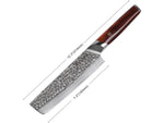 Cool Hand Nakiri Cocobolo 7.00 in Kitchen Knife 7197DCB