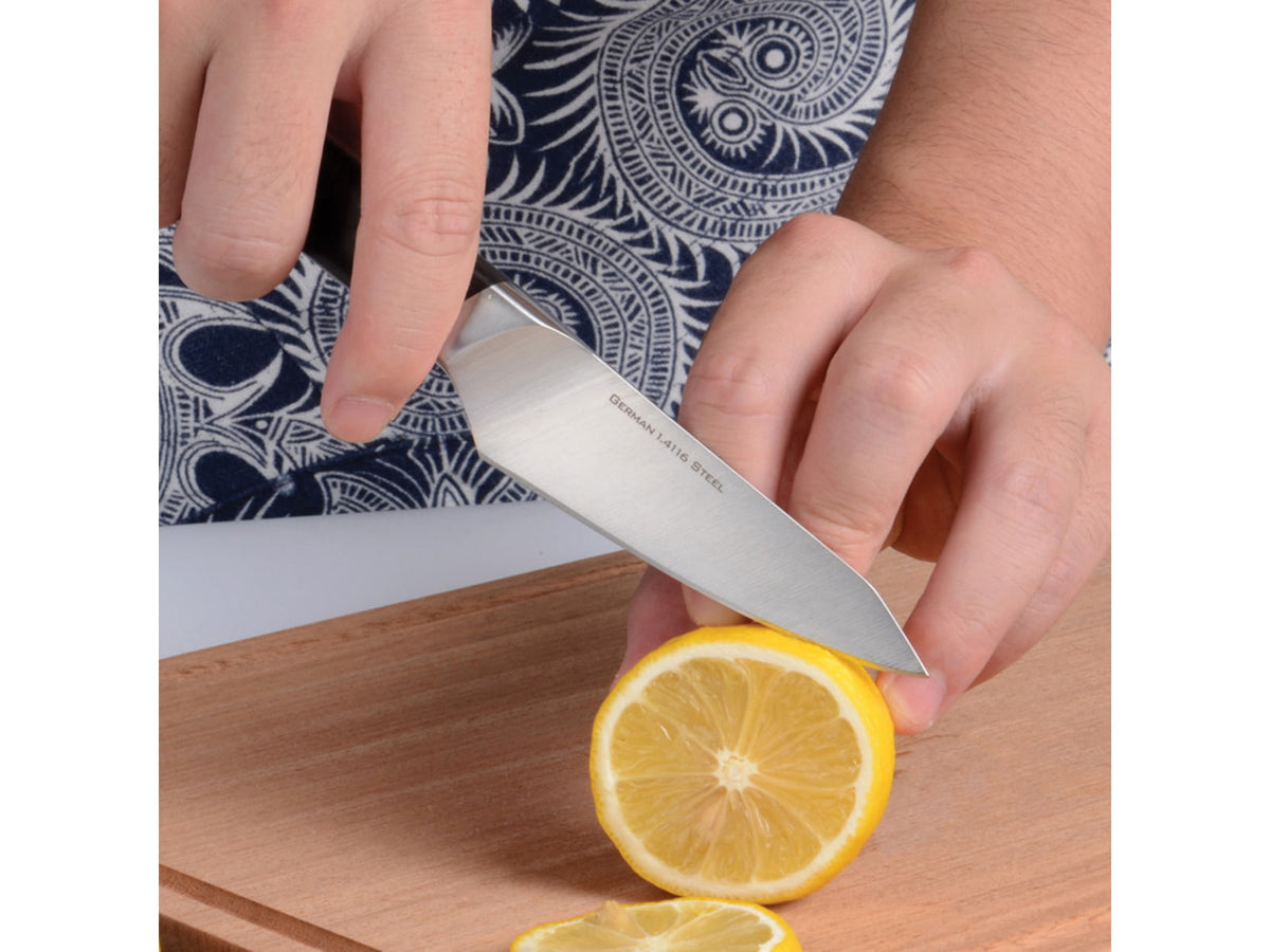 Cool Hand Paring Handle 3.50 in Kitchen Knife Black G10 7193GG10