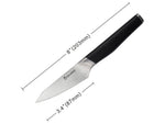 Cool Hand Paring Handle 3.50 in Kitchen Knife Black G10 7193GG10