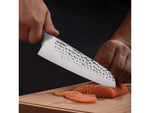 Cool Hand Santoku Ebony Handle 7.00 in Kitchen Knife Ebony wood 7197CE