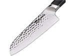 Cool Hand Santoku Handle 7.00 in Kitchen Knife Black G10 7197CG10