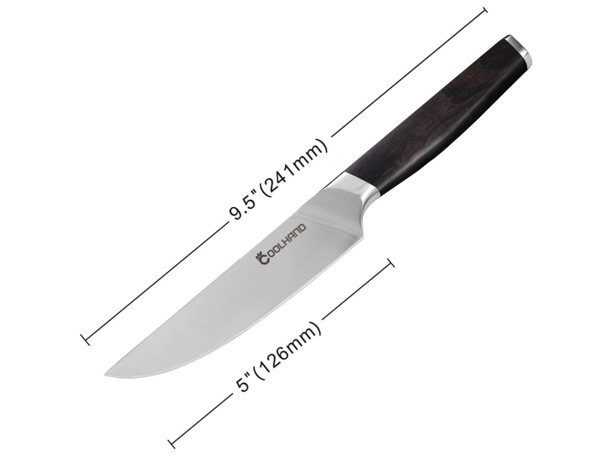 Cool Hand Steak Ebony Handle 5.00 in Kitchen Knife Ebony wood 7195GE